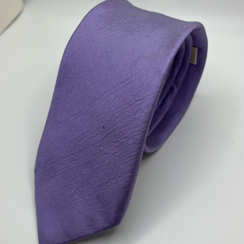 Solid Purple Lavender Men’s Neck Tie - by Michael Kors